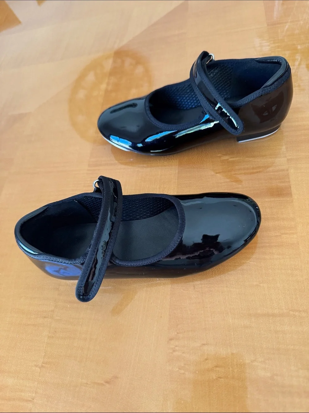Girls Black Patent Mary Jane Dress Shoes size 13 c